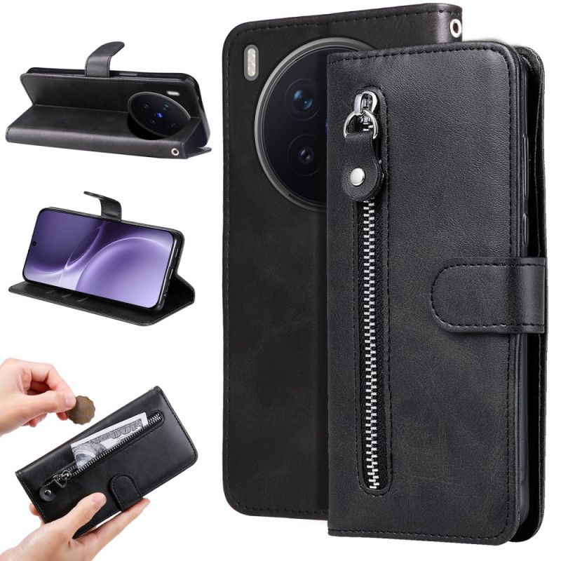 Etui Folio Vivo X300 Pro Kieszeń Na Zamek