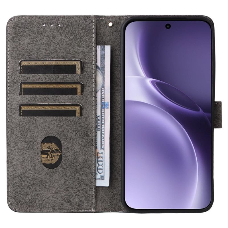Etui Folio Vivo X300 Pro Ochrona Rfid Efekt Skóry