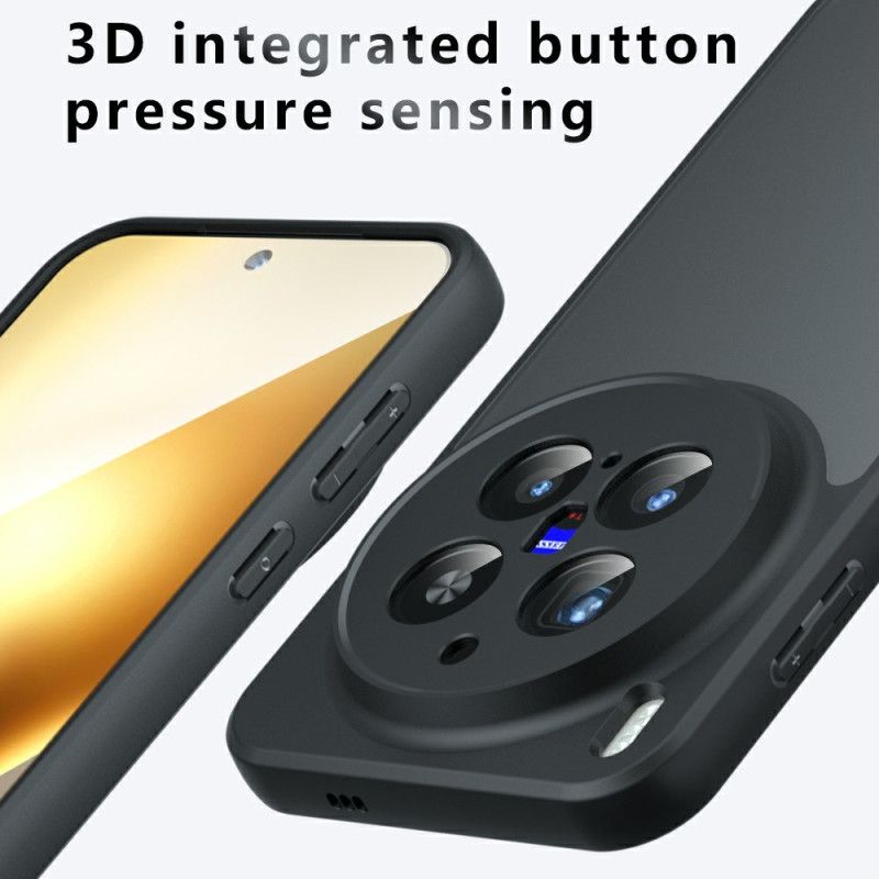 Etui Vivo X300 Pro Matowy CZarny Przezroczysty Etui Ochronne