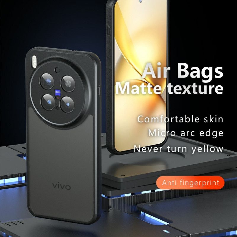 Etui Vivo X300 Pro Matowy CZarny Przezroczysty Etui Ochronne