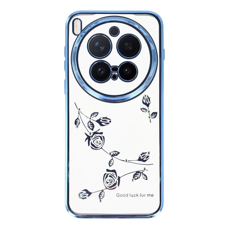 Futerały Vivo X300 Pro Etui Na Telefon Kryształki I Wieczne Kwiaty