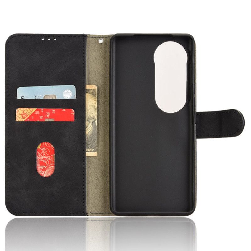 Etui Folio Vivo V40 5g Efekt Zamszu