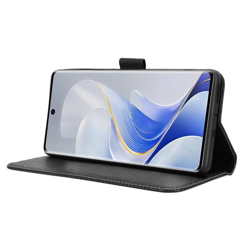 Etui Folio Vivo V40 5g Tekstura Diamentów