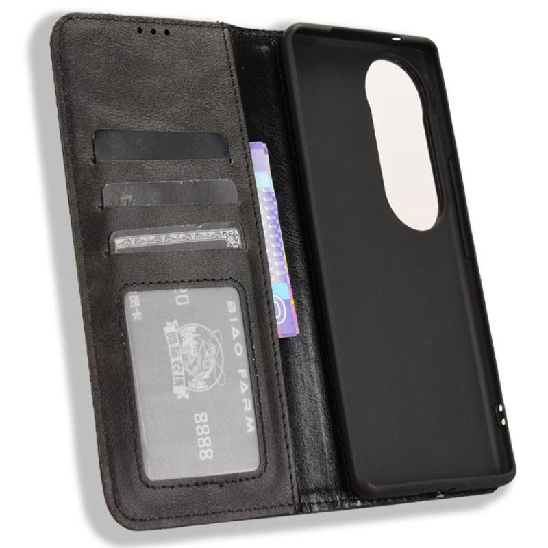 Flip Kotelot Vivo V40 5g Obramowanie Vintage Etui Ochronne