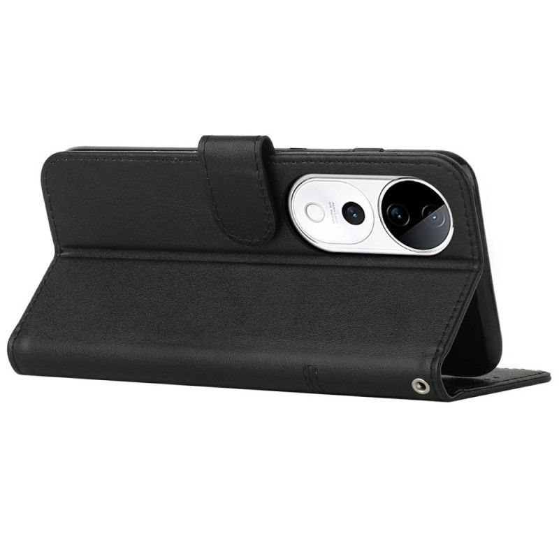 Skórzany Futerał Vivo V40 5g Etui Na Telefon Styl Biznesowy