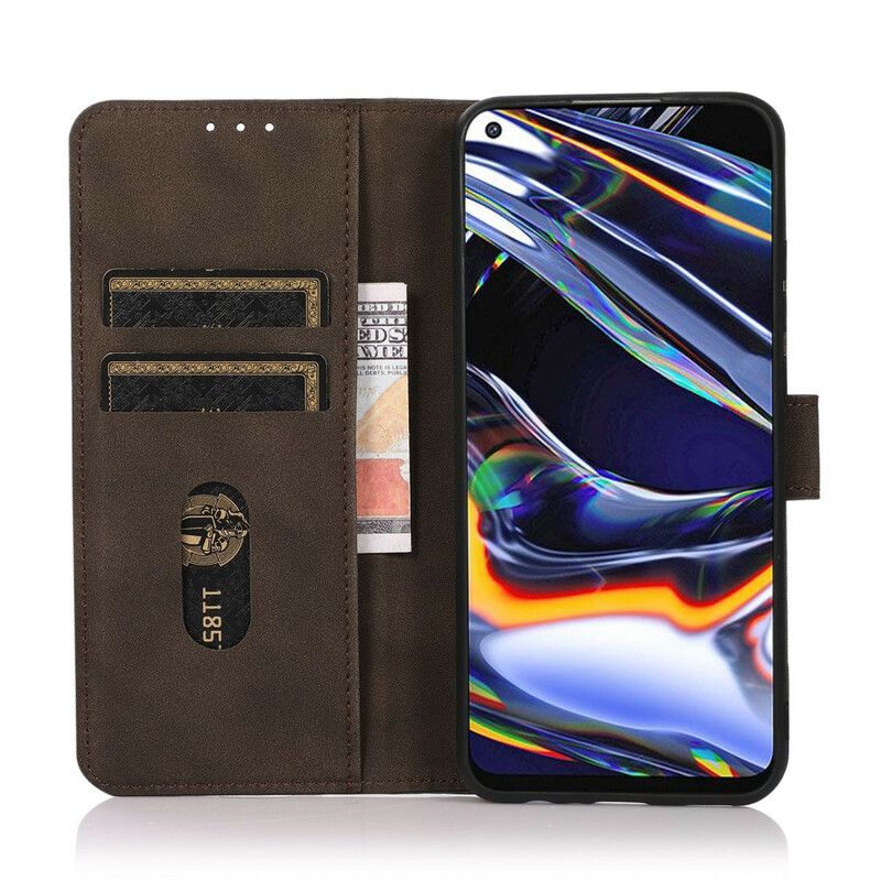 Etui Folio Iphone 13 Efekt Skóry Moda Khazneh