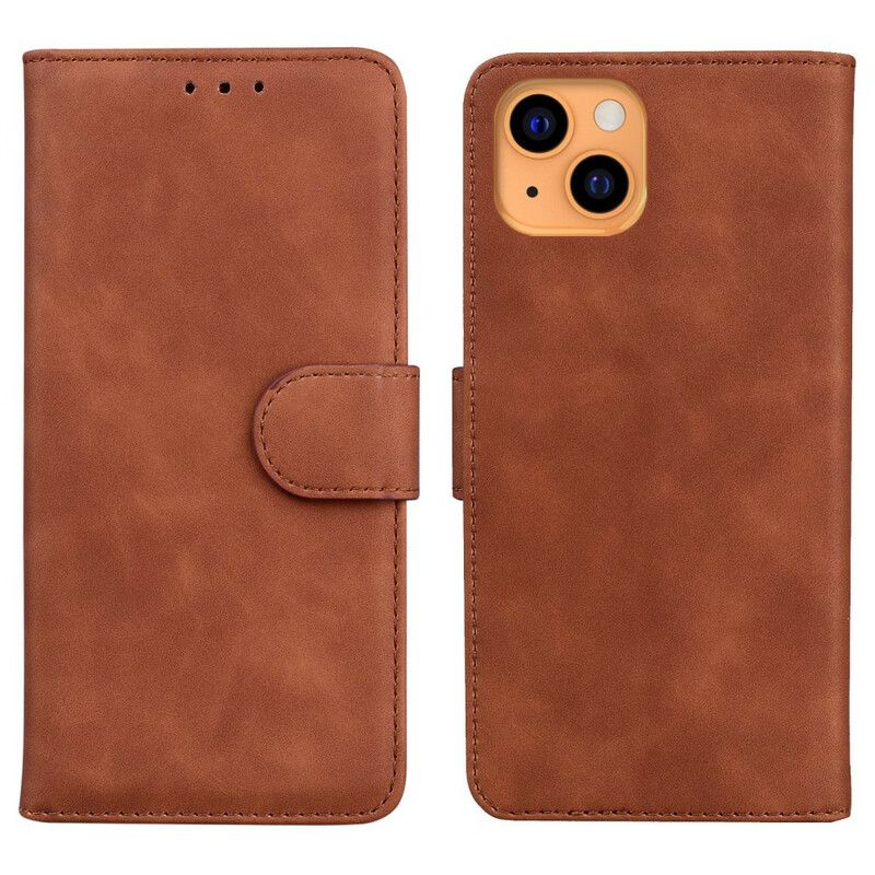 Etui Folio Iphone 13 Styl Skórzany Couture Etui Ochronne
