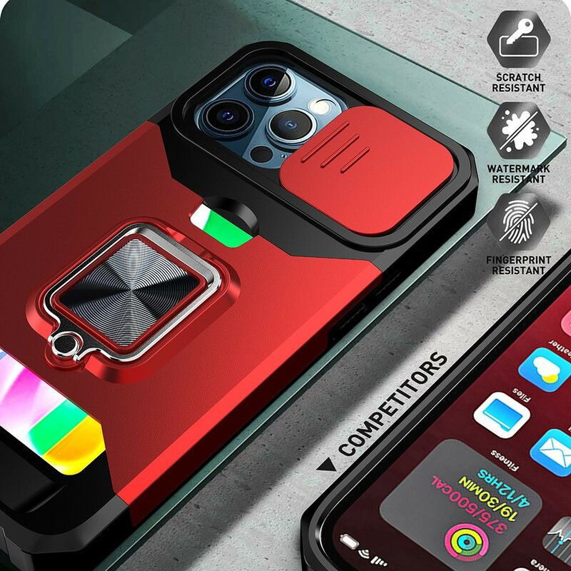 Etui Do Iphone 13 Pro Max Wielofunkcyjne Osłony Obiektywu