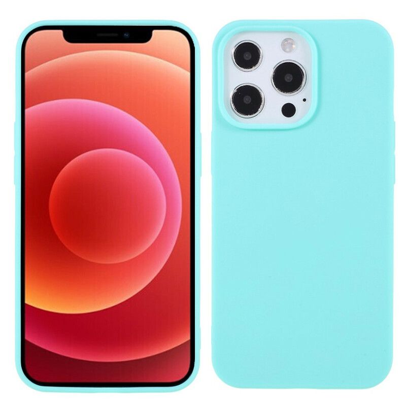 Etui Iphone 13 Pro Max Elastyczny Silikonowy Matowy