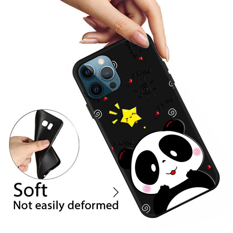 Etui Iphone 13 Pro Max Panda Gwiazda Etui Ochronne