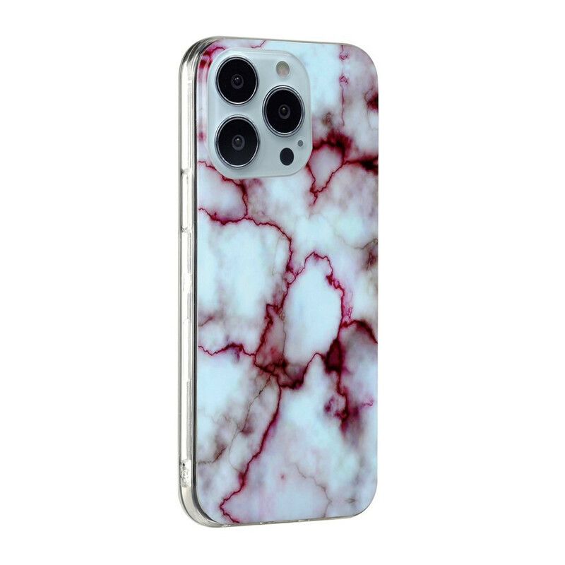 Etui Iphone 13 Pro Max Uproszczony Marmur