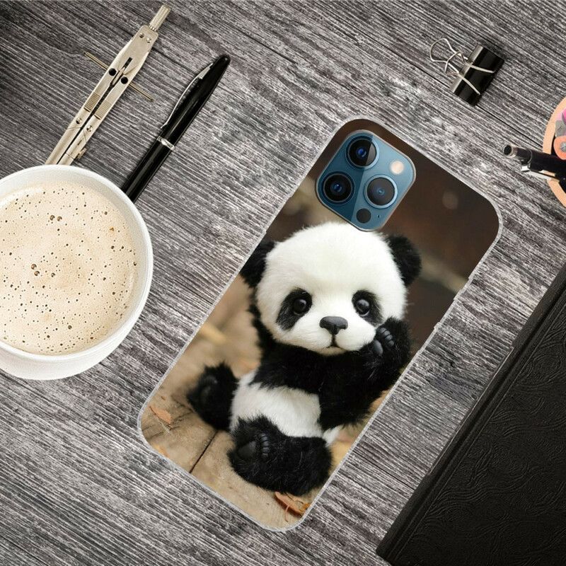 Futerały Iphone 13 Pro Max Etui Na Telefon Elastyczna Panda