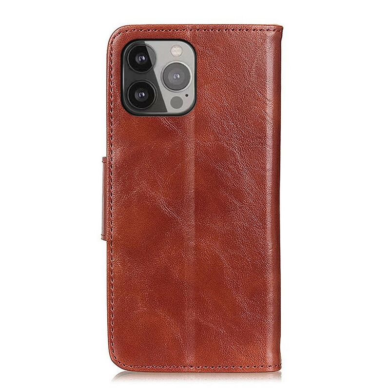 Obudowa Iphone 13 Pro Max Etui Na Telefon Dwustronna Klapa Magnetyczna