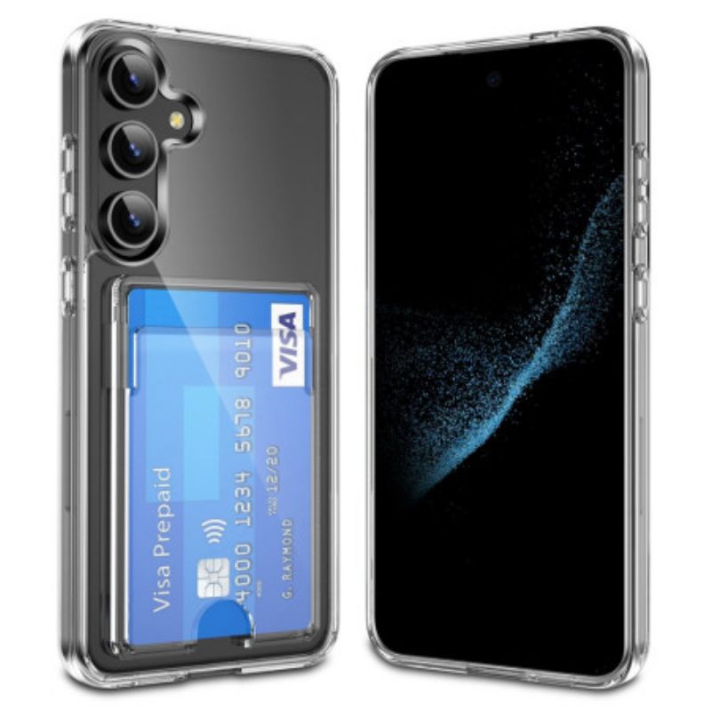 Etui Do Samsung Galaxy S26 Plus Przezroczysty Z Uchwytem Na Karty