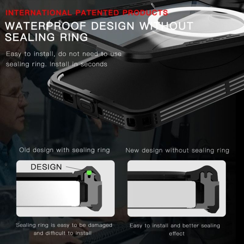 Etui Do Samsung Galaxy S26 Plus Wodoodporny Magnetyczny Pokrowiec Redpepper