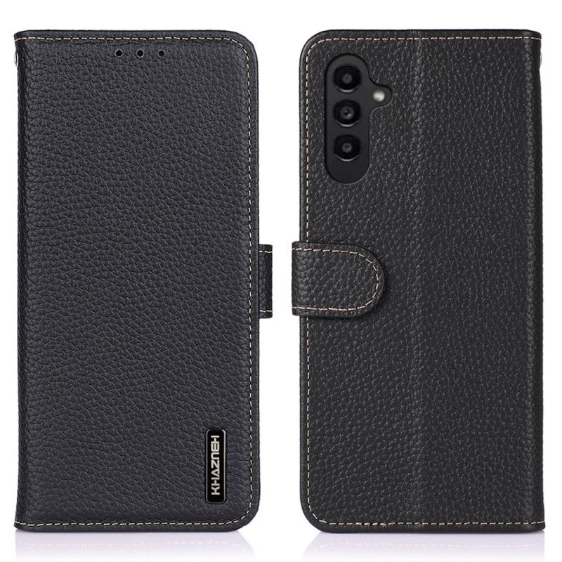 Etui Folio Do Samsung Galaxy S26 Plus Khazneh Prawdziwa Skóra
