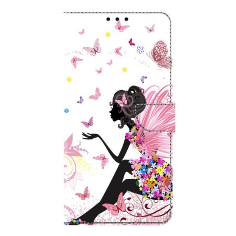 Etui Folio Do Samsung Galaxy S26 Plus Kobieta-motyl