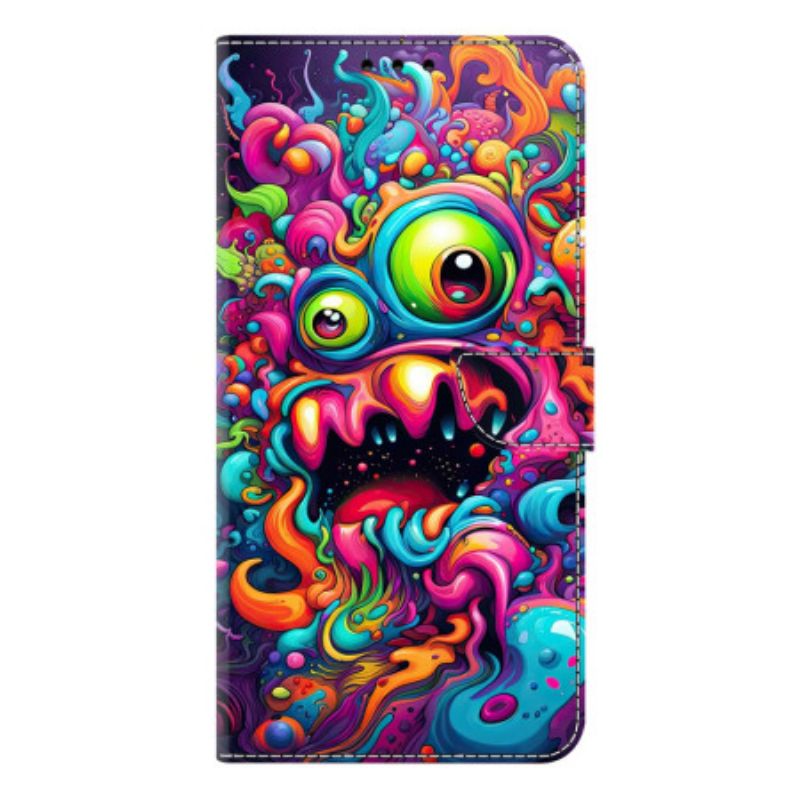 Etui Folio Do Samsung Galaxy S26 Plus Motyw Graffiti Qilin