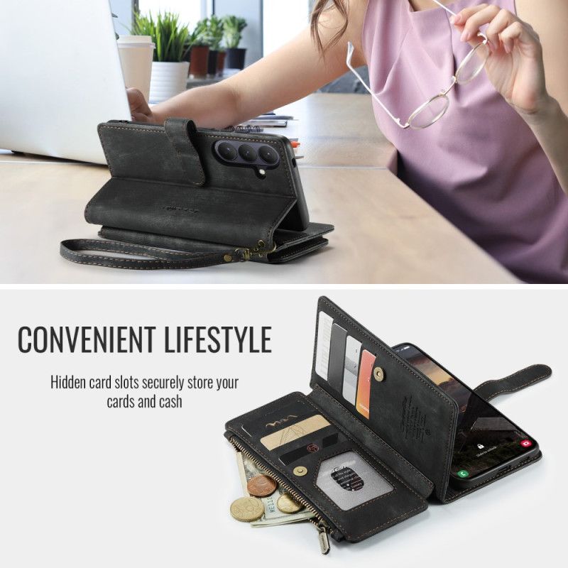 Etui Folio Do Samsung Galaxy S26 Plus Etui Z Efektem Zamszu