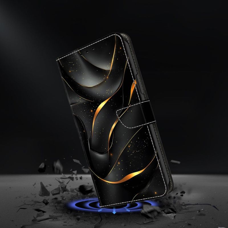 Etui Folio Do Samsung Galaxy S26 Plus Złota Wstążka