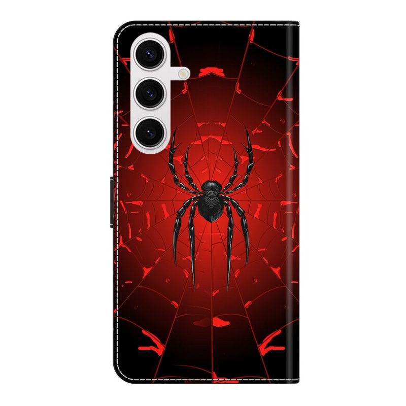 Etui Folio Samsung Galaxy S26 Plus CZarny Pająk Etui Ochronne