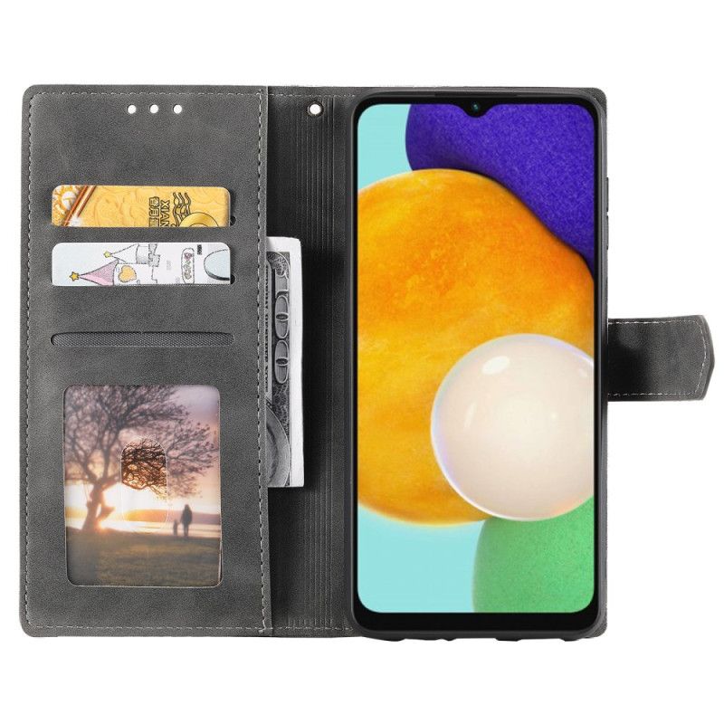 Etui Folio Samsung Galaxy S26 Plus Dwukolorowa Sztuczna Skóra