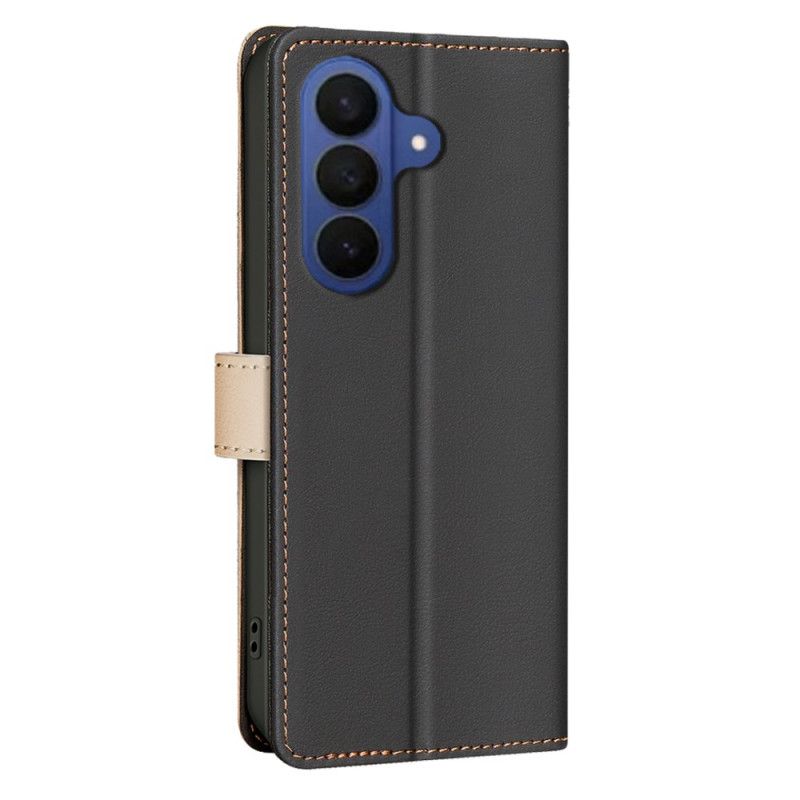 Etui Folio Samsung Galaxy S26 Plus Dwukolorowy Kolor Binfen