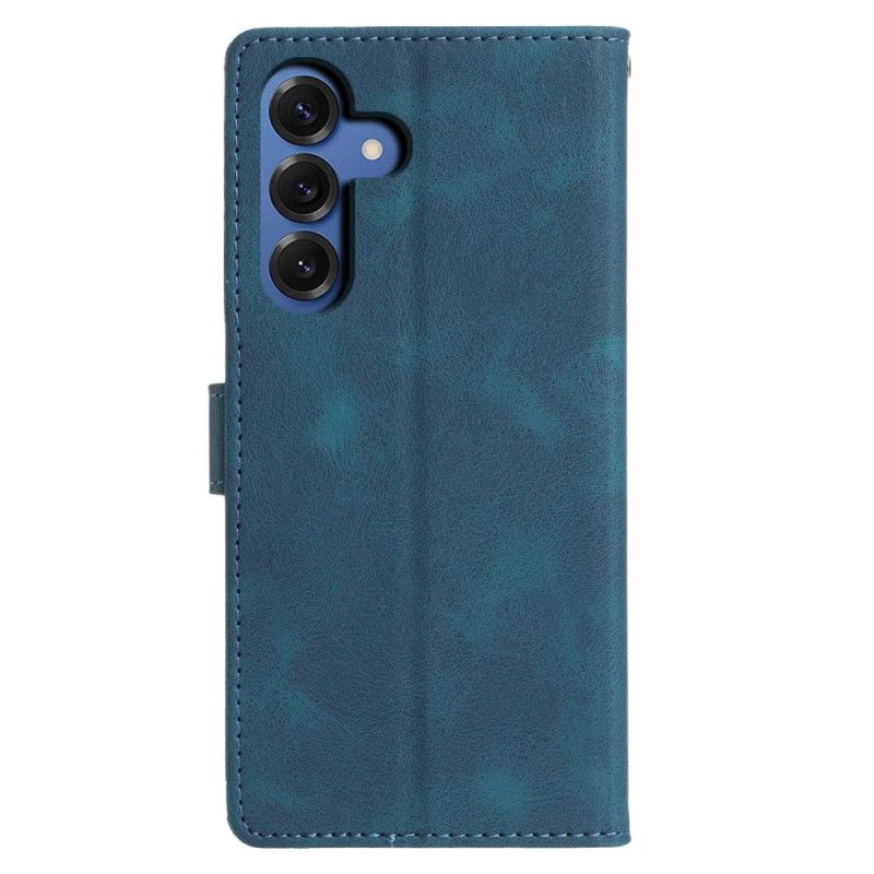 Etui Folio Samsung Galaxy S26 Plus Grawerowane Trójkąty Etui Ochronne