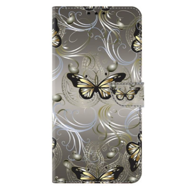 Etui Folio Samsung Galaxy S26 Plus Koronkowe Motyle
