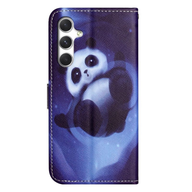 Etui Folio Samsung Galaxy S26 Plus Kosmiczna Panda Etui Ochronne
