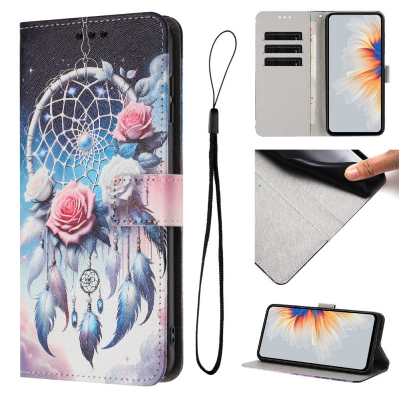 Etui Folio Samsung Galaxy S26 Plus Kwiatowy Łapacz Snów Etui Ochronne