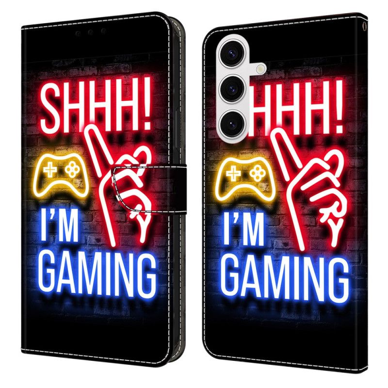 Etui Folio Samsung Galaxy S26 Plus Neonowy Wzór