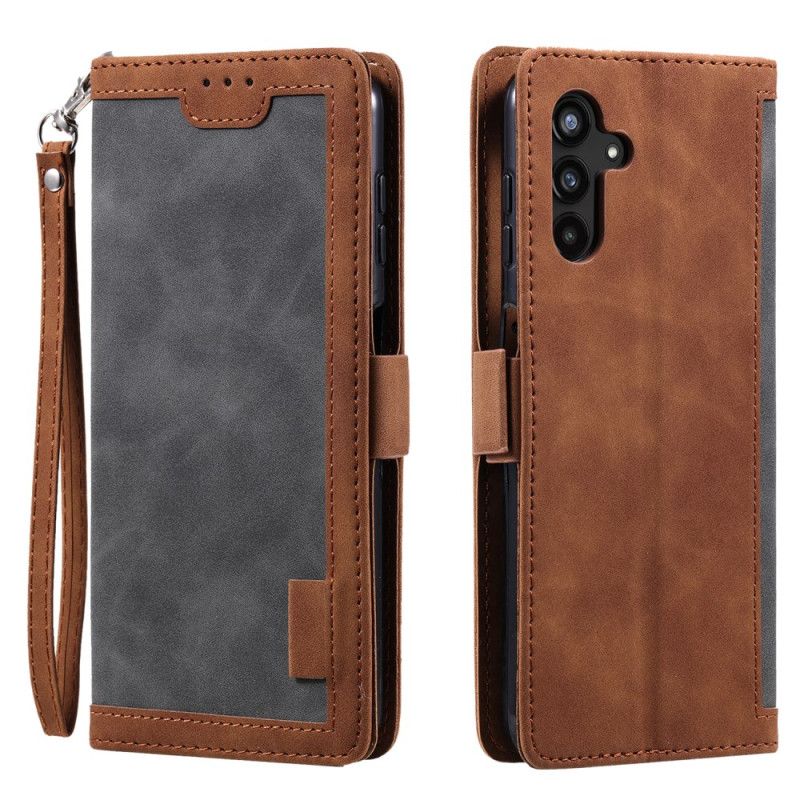 Etui Folio Samsung Galaxy S26 Plus Ochrona Rfid Z Efektem Zamszu