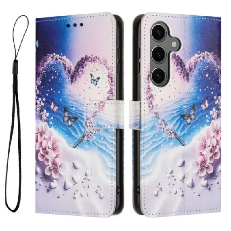 Etui Folio Samsung Galaxy S26 Plus Serce Etui Ochronne