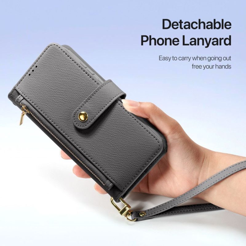 Etui Folio Samsung Galaxy S26 Plus Zdejmowana Pokrywa Seria Lawa Dux Ducis Etui Ochronne