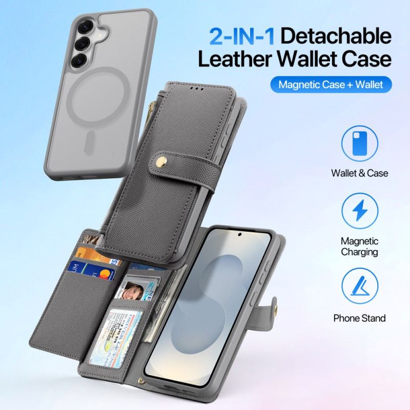 Etui Folio Samsung Galaxy S26 Plus Zdejmowana Pokrywa Seria Lawa Dux Ducis Etui Ochronne