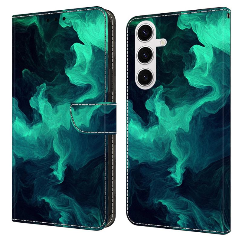 Etui Folio Samsung Galaxy S26 Plus Zielony Dym Etui Ochronne