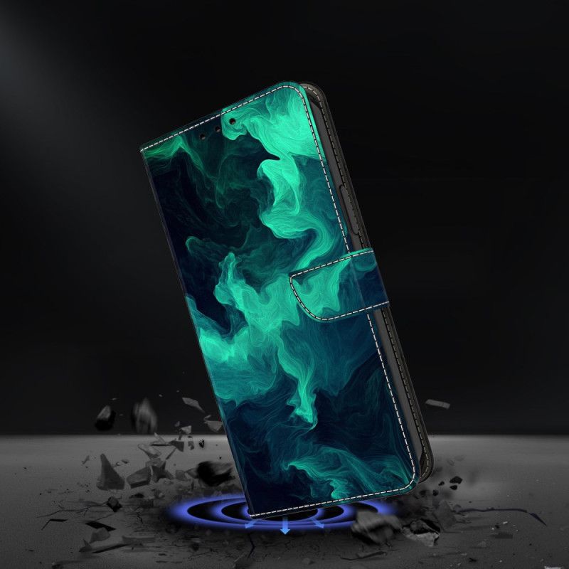 Etui Folio Samsung Galaxy S26 Plus Zielony Dym Etui Ochronne