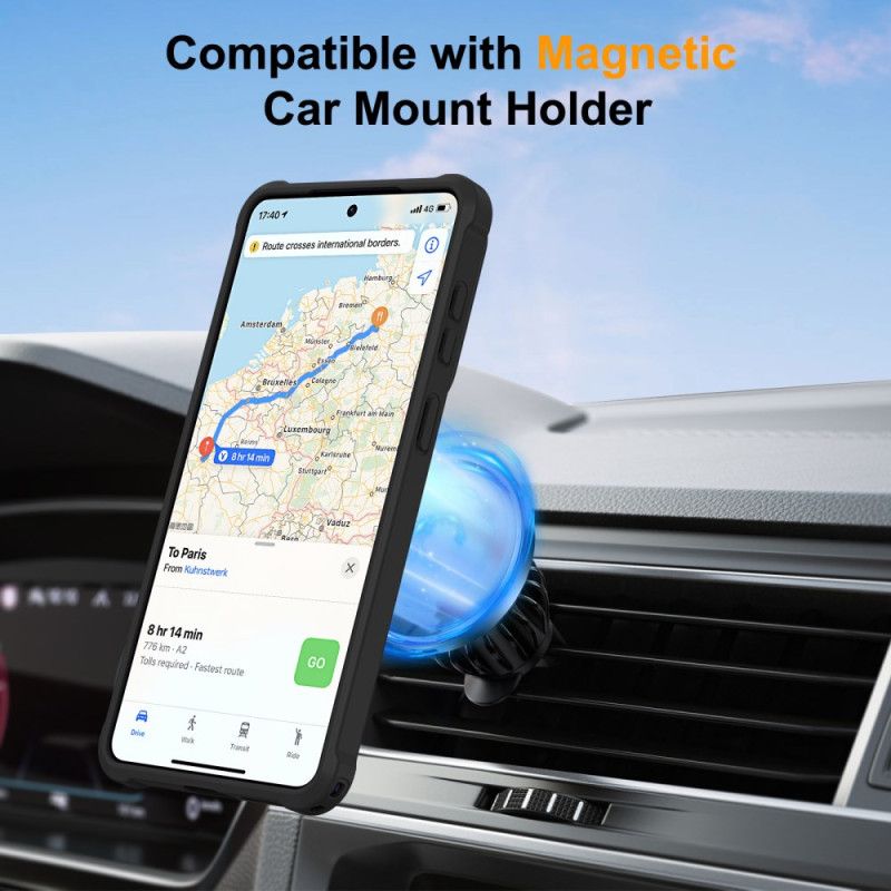 Etui Samsung Galaxy S26 Plus Magnetyczny Ze Zintegrowaną Podstawką Etui Ochronne