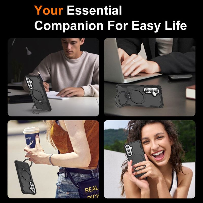 Etui Samsung Galaxy S26 Plus Magnetyczny Ze Zintegrowaną Podstawką Etui Ochronne