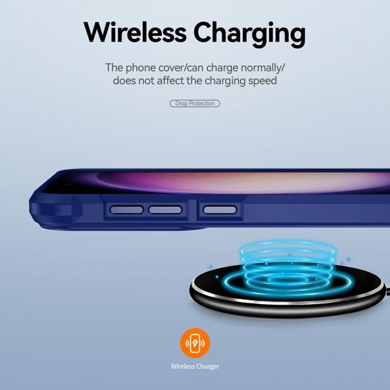 Etui Samsung Galaxy S26 Plus Odporne Na Wstrząsy Z Ramką Na Soczewki