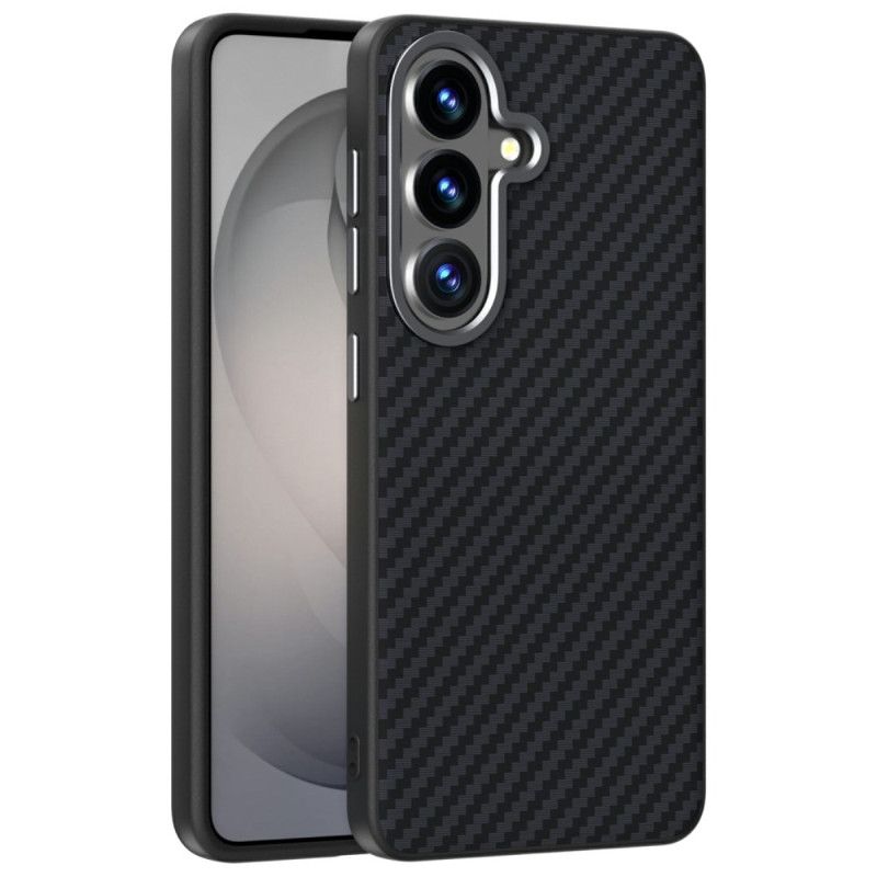 Etui Samsung Galaxy S26 Plus Teksturowany Uchwyt Magnetyczny Z Włókna Węglowego