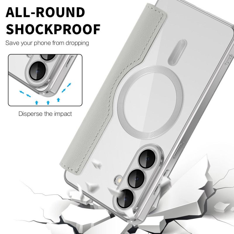 Flip Kotelot Do Samsung Galaxy S26 Plus Magnetyczny Uchwyt Na Kartę Rfid