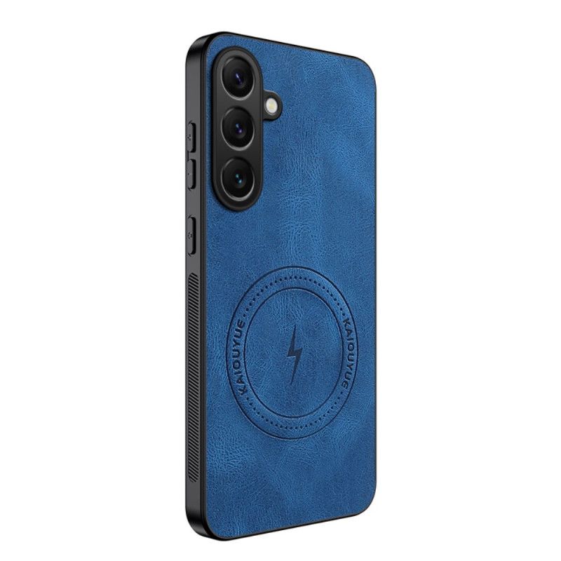 Futerały Samsung Galaxy S26 Plus Etui Na Telefon Magnetyczna Faktura Skóry