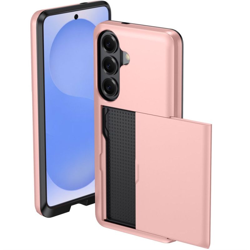 Futerały Samsung Galaxy S26 Plus Etui Na Telefon Metaliczny Portfel Z Efektem Karty