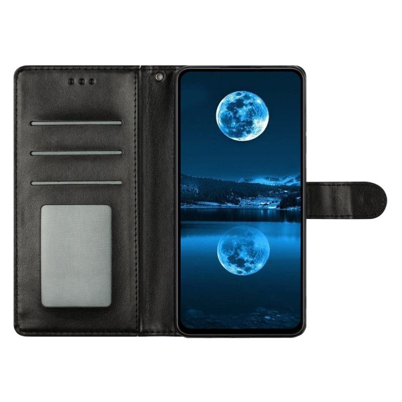 Skórzany Futerał Samsung Galaxy S26 Plus Etui Na Telefon Efekt Gładkiej Skóry