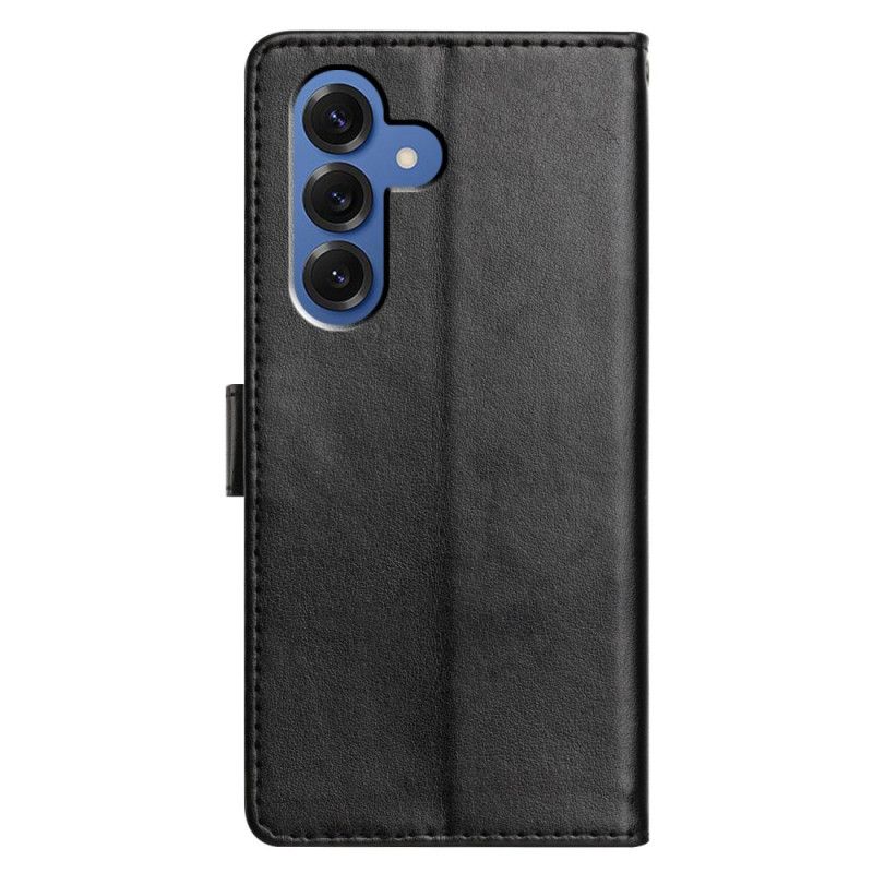 Skórzany Futerał Samsung Galaxy S26 Plus Etui Na Telefon Efekt Gładkiej Skóry