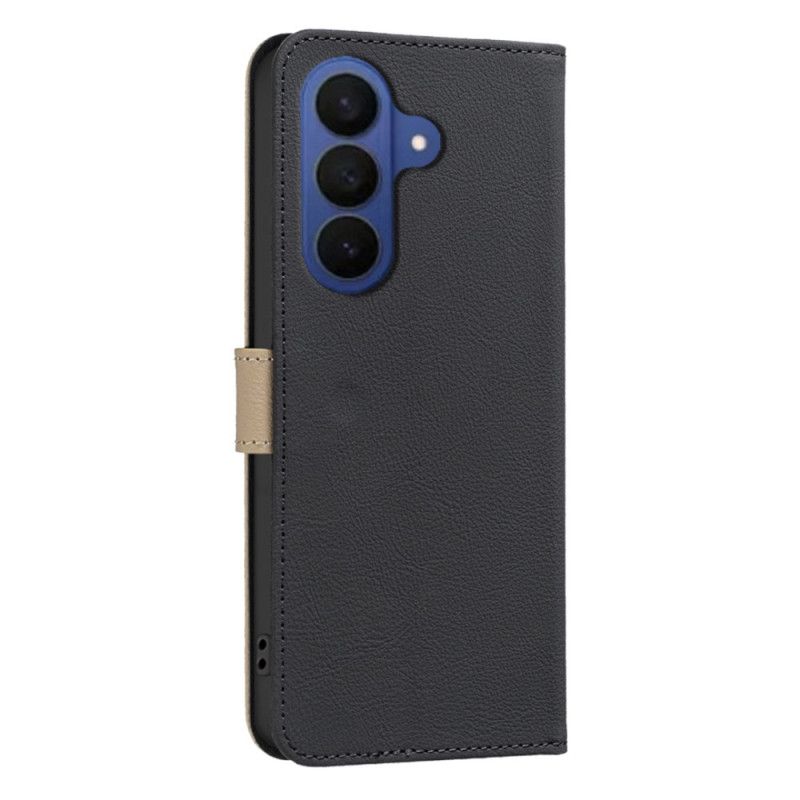 Skórzany Futerał Samsung Galaxy S26 Plus Etui Na Telefon Kwiatowy Binfen Colo