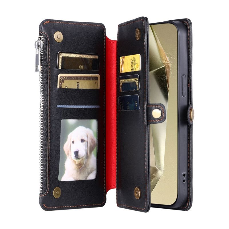 Skórzany Futerał Samsung Galaxy S26 Plus Etui Na Telefon Luksusowy Design