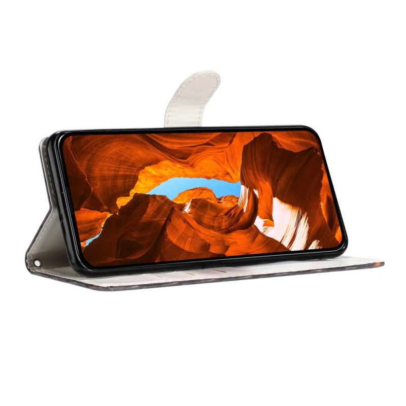 Etui Folio Do Xiaomi 15t Fioletowe Kwiaty